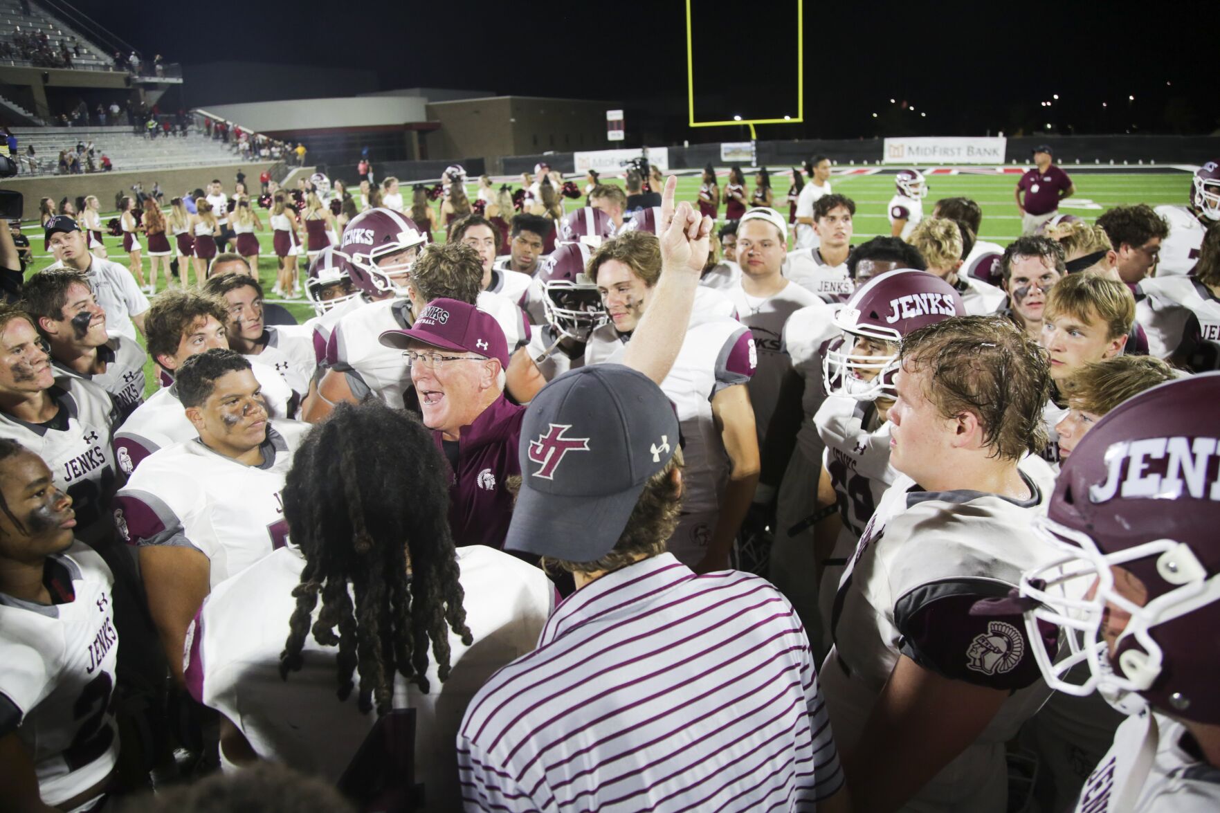 Jenks vs Union in Backyard Bowl